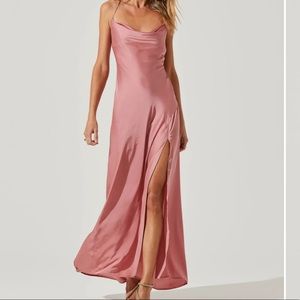ASTR PALISADES COWL MAXI DRESS